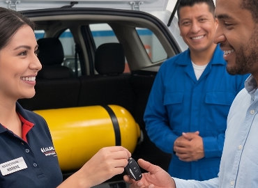 Certificación y respaldo técnico post-conversión a gas